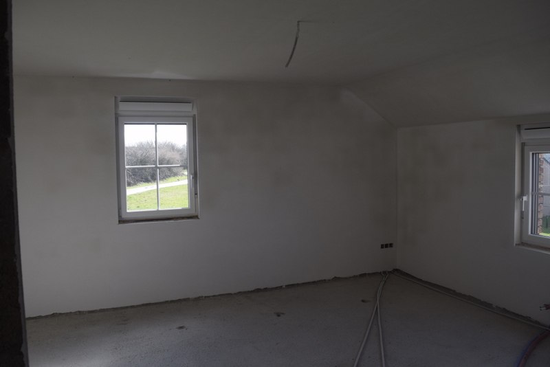 Plafonnage — chambre sous combles
